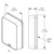 Dimensional Drawing for BAPI BA/BQPX-A-E-A-X-XX-X : BAPI-Stat Quantum Prime VOC Sensor without Display, 0 to 5V VOC Output, 0 to 2,000ppm CO2 Equivalent Range, 20K Thermistor , 0 to 5V Humidity Output, ±2%RH Accuracy