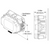 Dimensional Drawing for BAPI BA/VOC05-V-BB : Rough Service VOC (CO2e), 0 to 5V Output