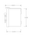 Side Dimensional Drawing for Pilla ST120SN3RBP1SL-Emergency Generator Stop : Emergency Break Glass Station, Legend: "Emergency Generator Stop", Momentary Button Behind Glass, Surface Mount Nema 3R Enclosure, Fits 1-6 Contact Blocks