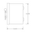 Side Dimensional Drawing for Pilla ST120SN1BP1SL-Emergency Generator Stop : Emergency Break Glass Station, Legend: "Emergency Generator Stop", Momentary Button Behind Glass, Surface Mount Nema 1 Enclosure, Fits 1-6 Contact Blocks