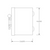 Side Dimensional Drawing for Pilla ST120SN1BP1SL-Emergency Chiller Stop : Emergency Break Glass Station, Legend: "Emergency Chiller Stop", Momentary Button Behind Glass, Surface Mount Nema 1 Enclosure, Fits 1-6 Contact Blocks