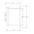 Side Dimensional Drawing for Pilla ST120SN4BP2SL-Emergency HVAC Shut-Down : Emergency Break Glass Station, Legend: "Emergency HVAC Shut-Down", Maintained (Push On/Push Off) Button Behind Glass, Surface Mount Nema NEMA 4&12 Enclosure, Fits 1-6 Contact Blocks