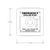 Dimensional Drawing for Pilla ST120FN4BP1SL-Emergency Chiller Stop : Emergency Break Glass Station, Legend: "Emergency Chiller Stop", Momentary Button Behind Glass, Flush Mount Nema NEMA 4&12 Enclosure, Fits 1-6 Contact Blocks