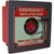 Pilla ST120FN4BP1SL-Emergency Ventilation Start : Emergency Break Glass Station, Legend: "Emergency Ventilation Start", Momentary Button Behind Glass, Flush Mount Nema NEMA 4&12 Enclosure, Fits 1-6 Contact Blocks