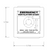 Dimensional Drawing for Pilla ST120FN4BP1SL-Emergency Ventilation Start : Emergency Break Glass Station, Legend: "Emergency Ventilation Start", Momentary Button Behind Glass, Flush Mount Nema NEMA 4&12 Enclosure, Fits 1-6 Contact Blocks