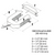 Dimensional Drawing of Veris H6810-300A-5AU : Split-Core Current Transformers, Small Housing, 5A Output, 300A, 16 AWG 8 ft (2.4 m) Leads, UL2808 Approved