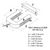 Dimensional Drawing of Veris H6811-600A-5AU : Split-Core Current Transformers, Medium Housing, 5A Output, 600A, 16 AWG 8 ft (2.4 m) Leads, UL2808 Approved