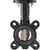 Siemens B203FM : 2-Way 3" Inch Butterfly Valve, Full Cut, Cv 461, Close-off Pressure 175 psid, (Valve Assembly with Manual Operator - Actuator Sold Seperately)