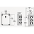 Dwyer GSTA-N : Wall Mount Nitrogen Dioxide Transmitter, 10 PPM, Selectable Output Signals:  4-20 mA, 0-5 V, or 0-10 V, Normal or Reverse Output, 5-Year Warranty
