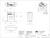 Dimensional drawing for ACI A/MCS solid-core mini current switch