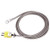 Omega WTJ-HD-72-OSTW-M : Heavy Duty Thermocouple with SS Washer, Bolt-On, Type J, 0 ¡C to 482 ¡C (32 ¡F to 900 ¡F), Fiberglass with Armored Cable, 72 ", Standard Connector, 1/4/M6 Screw, ANSI, WT-HD Series, Each