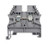 Omega AVK-10 : Feed-Through Terminal Block, DIN Rail, 65 A, 600 Vac, 16 AWG to 6 AWG, 10 mm, Gray, 12 mm (0.47 "), AVK Series, Each