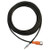 Omega M12C-PVC-4-R-F-25 : Micro DC Cable Assy, Right Angled M12 Plug to Stripped Leads, 25 m Cable, PVC, Orange, M12C Series, Each