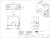 Dimensional drawing for ACI A/SCTV2-50 split-core voltage current sensor