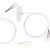Omega SA2C-RTD-3-100-A-120 : RTD Sensor, Self-Adhesive Silicone Molded, -50 ¡C to 200 ¡C (-58 ¡F to 392 ¡F), ± 0.15 ¡C Accuracy, Flexible Molded, 100 ½, Stripped Leads, PFA, 120 ", for Curved Surfaces, SA2C-RTD Series, Each