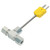 Omega FTP-E-2-SMP-M : Flow Through Temperature Sensor, Miniature CONN, E Type, 0 ¡C to 820 ¡C (32 ¡F to 1510 ¡F), 0.25 " x 2 " (DxL) Probe, 304 SS, Immersion, Grounded, ANSI, Process Tee Fitting, FTP-E Series, Each