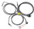 Omega SEEX-J-300-3-1 : Thermocouple Extension Cable Assembly for CF Thermocouples, OST Female CONN, Spade Lugs, J Type, 6.4 mm (1/4 "), 300 " Wire, SS, GND, Flexible Probe, SEEX, Each