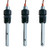 Omega CDH221 : Conductivity Meter Kit with RS232 Output, 0.2 mS to 20 mS, ± 3 %, 9 V Battery, Economical, Sensor Included, Each