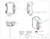 Dimensions for ACI A/DLP-001-W-U-D-A-3 : Differential Pressure Transmitter, Selectable Pressure Range (Uni/Bidirectional): +/-0.1", +/-0.2", +/-0.5", +/-1" WC, Selectable Outputs: 4-20 mA, 0-5 VDC, or 0-10 VDC, 5-Digit LCD, Zero Function, Pitot Tube & DINClip