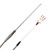 Omega PR-10H-3-100-1/4-12-BX : RTD Probe, Stripped Leads, -50 ¬°C to 450 ¬°C (-58 ¬°F to 842 ¬°F), Class A, 0.25 " x 12 " Probe, 40 " Cable, 3 Wires, 26 AWG, 316 SS, Immersion, BX Armored, 100 ¬Ω, PR-10-BX, Each
