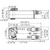 Belimo AFB24-SR-S damper actuator dimensional drawing