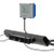 Omega DQ-G-RZ-R-S-AC-AC-S-XX-S-G-F : Ultrasonic Flow Meter with Medium Pipe Clamp on Transducers, Transit Time, Clean Fluids, Up to 40 ft/s, 2.5 " to 12 ", 110 Vac/220 Vac, 4 mA to 20 mA, 15 ' Cable, TFX-5000 Series, Each