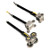 Omega 98201K-IEC : Thermocouple Handle Probe, Roller Surface, K Type, 0 ¡C to 205 ¡C, 60 " Cable, TPE, Miniature CONN, IEC, Swivel Head w/Rollers Length 6 ", 98000 Series, Each