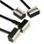 Omega 98226E : Unique Surface Thermocouple Probe, Teflon Block, E Type, 0 ¡C to 250 ¡C, 60 " Cable, TPE, Miniature CONN w/Molded Strain Relief, ANSI, Curved Surface for 6 to 12 " Rollers, 98000 Series, Each