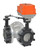Belimo F7100HD+PKRXUP-MFT-T : 3-Way 4" Inch Butterfly Valve, ANSI Class 125, Cv 600 + Electronic Fail-Safe Actuator, 24 to 240 VAC / 24 to 125 VDC, Programmable (2-10VDC Default) Control, 2x Aux. Switches, Terminal Strip, NEMA 4X, 5-Year Warranty