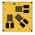Omega SGD-6/350-RYT81 : Precision Strain Gauge, Rosette, 3 Element, 0¡/45¡/90¡ Corner, Solder Pads, 350 ½, ST Number, 6 mm x 3.1 mm Grid (LxW), 30000 _m, -75 ¡C to 200 ¡C, SGD Series, Pack of 5