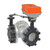 3-Way 4" Inch Butterfly Valve, Cv 600, Close-off Pressure 200 psid + Non-Spring Valve Actuator, 24 to 240 VAC / 24 to 125 VDC, On/Off, Floating Point Control Signal, Terminal Strip, NEMA 4X Enclosure, 5-Year Warranty