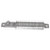 Omega OTF-106/120 : Strip Heater for Fast Heat Transfer, Finned Style, 120 Vac, 600 W, 25 W/in_, 2 Terminals One End, Rust-Resisting Iron Sheath, 400 ¡C, 10-1/2 " x 1-1/2 " (LxW), 2 Mounting Holes, OTF Series, Each