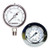 Omega PGM-100L-6000PSI/400BAR : Liquid Fillable Industrial Pressure Gauge, Stainless Steel 1/2 " NPT Male, 0 bar to 400 bar, ± 1 % Accuracy, > 0.25 % Class, 100 mm Dial, Bottom Mount, Dual Scale, PGM Series, Each