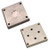 Omega LCM1000-BP4 : Mounting Plate, Plated Steel, 250 kgf to25000 kgf Capacity, for LCM1001/LCM1011 Series Compression Load Cells, Base Plate, LCM1000-BP4 Series, Each