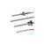Omega P-M-1/3-1/4-6-0-P-3 : Ultra Precise RTD Sensor, Stripped Leads, -50 ¬°C to 250 ¬°C (-58 ¬°F to 482 ¬°F), Class 1/3 DIN, 0.25 " x 6 " Probe, 3 ' Cable, 4 Wires, 304 SS, PVC, Immersion, 100 ¬Ω, PM, Each