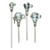 Omega NB16W-IC316SS-14U-6 : Thermocouple Probe, White Polypropylene Flip-Top Head, J Type, 0 ¡C to 720 ¡C (32 ¡F to 1300 ¡F), 1/2 " NPT, 0.25 " x 6 " Probe, Immersion, Ungrounded, 316 Stainless Steel, NB-SS Series, Each