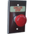 Pilla WPSMPSL Chiller Stop : Wall Plate Operator Station, Red Maintained "Pull to Reset" 40mm Red Mushroom Button, "Chiller Stop", NEMA 1 (Indoor) Rated, Fits 1-3 Contact Blocks, UL Listed