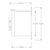 Side Dimensiona lDrawing for Pilla ST120SN4SL-Emergency Ventilation Start : Emergency Break Glass Station, Legend: "Emergency Ventilation Start", No Push Button - Auto Release When Glass Broken, Surface Mount Nema NEMA 4&12 Enclosure, Fits 1-6 Contact Blocks