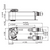 Dimensional Drawing for Belimo FSAFB24-SR Fail-Safe Fire and Smoke Damper Actuator