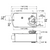 Dimensional Drawing for Belimo FSLF24 US Fail-Safe Fire and Smoke Damper Actuator