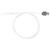 Omega ON-950-44034-40 : Thermistor Sensor, Bolt-Mount, 0 ¡C to 100 ¡C (32 ¡F to 212 ¡F), ± 0.1 ¡C Accuracy, Threaded Mounting, 5000 ½, Stripped Leads, PFA, 40 ", ON-950 Series, Each
