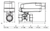 Dimensional drawing for Belimo Z2075Q-K+CQKB24-LL 3/4 in. NPT ZoneTight zone valve with CQKB24-LL actuator