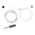 Omega ON-909-44007 : Thermistor Sensor, Precision, Coin Style, 0 ¡C to 100 ¡C (32 ¡F to 212 ¡F), ± 0.2 ¡C Accuracy, 5000 ½, Stripped Leads, PFA, 12 ", ON-909 Series, Each