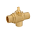 Valve body: Belimo Z3050QS-H ZoneTight 3-way diverting zone valve, 1/2 inch sweat, Cv 2.7