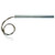 Omega CIR-2013/120V : OMEGALUXª Cartridge Heater with Incoloy Sheath, High Watt Density, 100 W, 114 W/in_, 120 Vac, 1 1/4 " (L), 3/8 " (D), 14 " Lead, Standard, CIR Series, Each