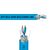 ZOT Wire ZW6914 : 22 AWG 1 Pair Bare Copper Shielded Twisted Cable for Data Transmission.  Shielded Plenum, Echelon Guideline Compliant,  Blue Jacket, 1000 Ft. Reel, Made in USA