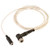 Omega M12CFM-P24STPC-RFSR-SMSR-3 : RTD Extension Cable, Field Mountable, Right Angled M12 Socket to Straight M12 Plug CONN, 3 m Cable, 24 AWG, PVC, 1 Brown, 2 White, 3 Blue, 4 Black, M12CFM-RTD Series, Each