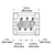 Dimensional Drawing for Siemens GRD121.1U : Spring Return Fire and Smoke Damper Actuator, 24 VAC/DC, 20 LB-in Torque, 2-Position On/Off Control Signal, 30-second Run Time, 15-second Spring Return Time