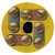 Omega CH63-C : Terminal Block, Round, Type C, -29 ¡C to 220 ¡C (-20 ¡F to 425 ¡F), 3 Terminals, Glass Filled Nylon, Red, CH Series, Each