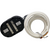 Dwyer WD3-LP-D2-30 : Line-Powered Water Leak Detector, DPDT Relay, 24 VAC / 11-27 VDC, No Audible Alarm, 30 ft Prewired Cable, Adjustable Mounting Bracket Included